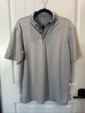 The Southern Shirt Company Light Gray Polo Shirt